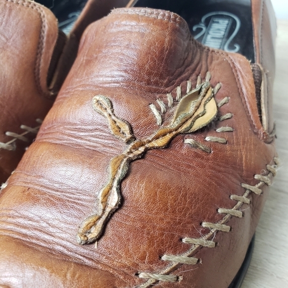 𝅺Womens Leather Pikolinos Square Toe Shoes *Flawed - Picture 5 of 12